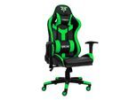 Hyrican Gaming-Stuhl »"Striker Copilot" schwarz/grün, Kunstleder, ergonomischer Gamingstuhl«, Bürostuhl, Schreibtischstuhl, geeignet für Jugendliche und Erwachsene