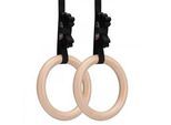 Pro Sport - Pro Gymnastikringe aus Holz Fitness 1 pair