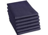 DDDDD Geschirrtuch »Logo aus 100% Baumwolle, 60x65 cm«, (Set, 6 tlg.), Jacquard-Gewebe, sehr saugstark und langlebig