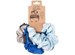 GLOV - Scrunchies Satin Blue Haarreifen & -bänder