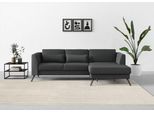 sit&more Ecksofa »Lindholm L-Form« mit Sitztiefenverstellung und Federkern