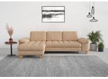 sit&more Ecksofa "Westham L-Form" mit Recamiere, mit oder ohne Bettfunktion, Bettkasten, Füsse Eiche