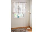 my home Raffrollo »Dimona«, mit Klettschiene, Transparent, Voile, Polyester, Wellen