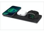 Belkin Smartphone-Ladegerät »Belkin drahtloses 3-in-1 MagSafe Ladepad«, (inkl. Netzteil kompatibel für iPhone der Serie 15/14/13/12), für iPhone, Apple Watch und AirPods, Wireless Ladegerät/Ladestation