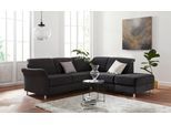 sit&more Ecksofa "Darwin L-Form" inklusive Federkern, wahlweise mit Kopfteilverstellung, Bettfunktion