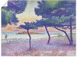 Artland Kunstdruck »Der Strand von Saint-Clair. 1896«, Wiesen & Baumbilder, (1 St.), als Alubild, Leinwandbild, Wandaufkleber oder Poster in versch. Grössen