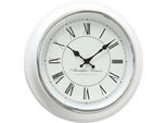 Wanduhr HOME AFFAIRE "Yella", weiss (weiß), Wanduhren, Wanduhr, rund, Ø 40 cm, römische Ziffern
