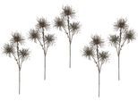 I.GE.A. Kunstblume »Distel«, Metallic-Distelzweig, Kunstzweige, 5er Set