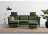 Home affaire Ecksofa "Trelleborg L-Form" wahlweise mit Bettfunktion und Bettkasten, inkl. Federkern-Polsterung