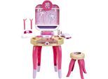 Klein Schminktisch »Barbie Schönheitsstudio, Happy Vibes«, mit Hocker; Lichtfunktion