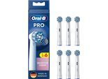 Oral-B Aufsteckbürsten »Pro Sensitive Clean«, X-förmige Borsten