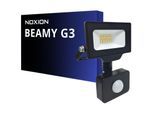 Noxion Projecteur led Beamy G3 10W 1100lm 100D - 830 Blanc Chaud IP65 - Détecteur De Mouvement Et De Lumière - Symétrique