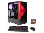 GAMEMAX PC "Multimedia-PC Contac BR 7040" Computer Windows 11 Gr. Microsoft Windows 11 Home (64 Bit), 16 GB RAM 1000 GB SSD, schwarz (schwarz, rot) Einzel-PCs