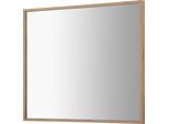 welltime Badspiegel »Torun Badschrank Spiegel ohne LED Licht«, Spiegel mit Rahmenoptik, Breite 80cm Wandspiegel
