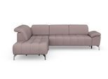 sit&more Ecksofa »Cool L-Form«, wahlweise mit Kopfteilverstellung und Vorziehsitz, motorisch