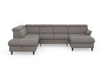 sit&more Wohnlandschaft »Marano U-Form«, inklusive Kopfteilverstellung, wahlweise mit Bettfunktion, Bettkasten