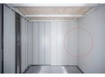 Gerätehaus-Innenwand BIOHORT, weiß, B:348cm H:222cm T:236cm, Stahlblech, Gartenhaus-Seitenwände, Innenverkleidung für Gerätehaus Neo 2D/4B