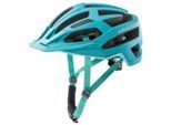 Mountainbikehelm CRATONI "MTB-Fahrradhelm C-Flash" Gr. 53, blau (türkis, blau matt), Helme, 53/56 Kopfumfang: 53cm - 56cm, Reflektoren, dreifache Höhenverstellung