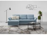 INOSIGN Ecksofa "Palm Beach L-Form" Federkern, mit Sitztiefenverstellung, wahlweise mit Bettfunktion