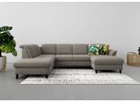 sit&more Wohnlandschaft "Maggiore U-Form" wahlweise mit Kopfteilverstellung, Bettfunktion und Stauraum