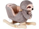 Knorrtoys® Schaukeltier »Faultier Luis«, mit Plüsch-Faultierbaby