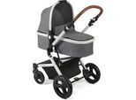 CHIC4BABY Kombi-Kinderwagen »Passo, Melange Grau«, 15 kg, ; Kinderwagen