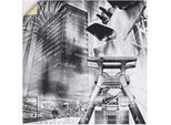 Artland Wandbild »Essen Skyline Abstrakte Collage«, Architektonische Elemente, (1 St.), als Leinwandbild, Poster, Wandaufkleber in verschied. Grössen
