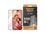 PanzerGlass Displayschutzglas »Screen Protector Glass«, für iPhone 15, Ultra Wide Fit