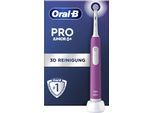 Oral-B Elektrische Zahnbürste »Pro Junior«, 1 St. Aufsteckbürsten, Drucksensor