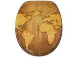 Sanilo WC-Sitz »World Map«, mit Absenkautomatik