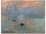 Artland Wandbild »Impression (Sonnenaufgang). 1872«, Gewässer, (1 St.), als Leinwandbild, Poster in verschied. Grössen