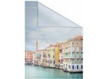 LICHTBLICK ORIGINAL Fensterfolie »Vendig«, 1 St., blickdicht, strukturiertKlebepunkte, selbstklebend, Sichtschutz