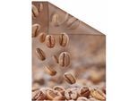 LICHTBLICK ORIGINAL Fensterfolie »Kaffee«, 1 St., blickdicht, strukturiertKlebepunkte, selbstklebend, Sichtschutz