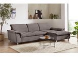 DOMO collection Ecksofa »Franzi L-Form«, wahlweise mit Kopfteilverstellung (dann Tiefe: 170 cm)