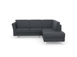sit&more Ecksofa »Visby L-Form«, Wahlweise mit Bettfunktion und Stauraum, frei im Raum stellbar