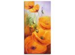 Artland Leinwandbild »Keine Wolkentage mehr«, Blumen, (1 St.), auf Keilrahmen gespannt
