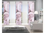 Vision S Schiebegardine »ROSANA 5er SET«, (5 St.), Bambus-Optik, Digital bedruckt