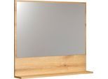 welltime Spiegel »Amrum Badezimmerspiegel Badmöbel Wandspiegel«, BxHxT 80 x 74 x 14cm eleganter Spiegel in einem zeitlosen...