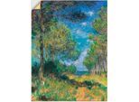 Artland Wandbild »Nadelbäume in Varengeville. 1882«, Wiesen & Bäume, (1 St.), als Leinwandbild, Wandaufkleber in verschied....