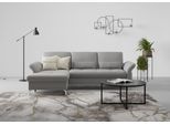 INOSIGN Ecksofa »Palm Beach L-Form«, Federkern, mit Sitztiefenverstellung, wahlweise mit Bettfunktion