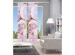 Vision S Schiebegardine »ROSANA 2er SET«, (2 St.), Bambus-Optik, Digital bedruckt