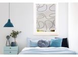 mydeco Seitenzugrollo »Win move«, Lichtschutz, Sichtschutz, ohne Bohren, freihängend, mit stylischem Muster