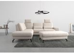 sit&more Ecksofa "Cinturo L-Form" inklusive Sitztiefenverstellung und Federkern, Sitzhöhe 45 cm