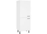 Kühlumbauschrank OPTIFIT "Elga", weiss (weiß, weiß), B:60cm H:176,6cm T:58,4cm, Holzwerkstoff, Schränke, Kühlumbauschrank, mit Soft-Close-Funktion, höhenverstellbaren Füssen, Breite 60 cm