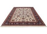 morgenland Wollteppich »Maschad Blumenmuster Beige 295 x 200 cm«, rechteckig, Unikat mit Zertifikat