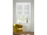 Guido Maria Kretschmer Home&Living Raffrollo »TENDER«, mit Klettband, transparent, Leinen Optik mit Struktur, monochrom