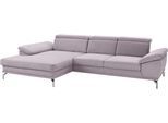 sit&more Ecksofa »Scorpio L-Form« inklusive Sitztiefenverstellung, wahlweise mit Kopfverstellung