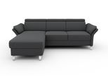 sit&more Ecksofa "Vincenzo L-Form" inklusive Kopfteilverstellung, wahlweise mit Bettfunktion, Bettkasten