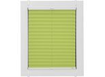 sunlines Plissee »One Size Style Crepe«, blickdicht, ohne Bohren, verspannt, Zubehörfarbe weiss, zum Klemmen