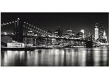 Artland Wandbild »Nächtliche Skyline Manhattan I«, Amerika, (1 St.), als Alubild, Outdoorbild, Leinwandbild, Poster, Wandaufkleber